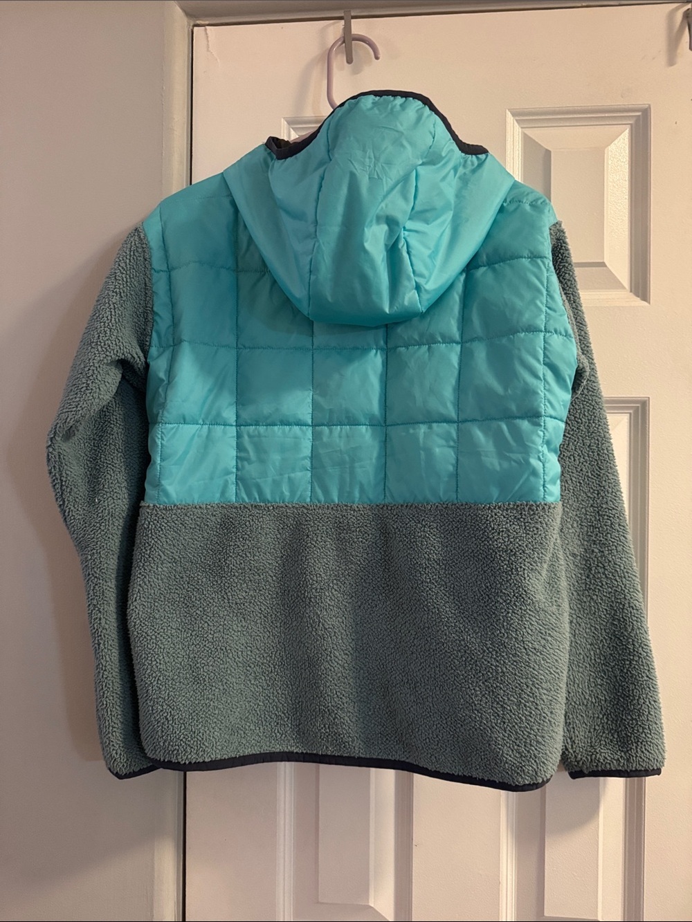 cotopaxi Two-Tone Teal & Aqua Teddy Jacket - Picture 7 of 7